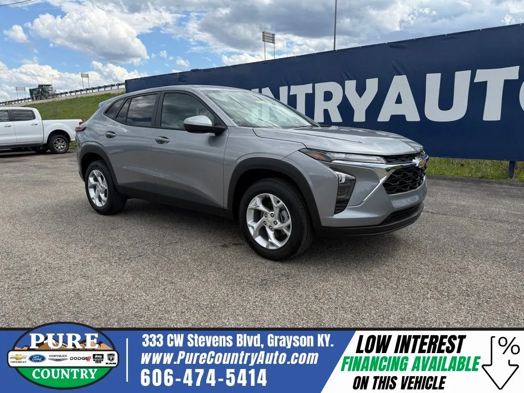 Gray 2026 Chevrolet Trax LS for sale in Grayson, KY