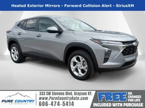 Gray 2026 Chevrolet Trax LS for sale in Grayson, KY