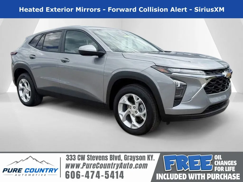 Gray 2026 Chevrolet Trax LS for sale in Grayson, KY