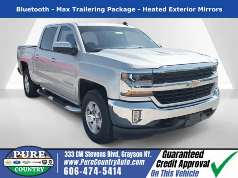 Silver 2018 Chevrolet Silverado 1500 LT for sale in Grayson, KY