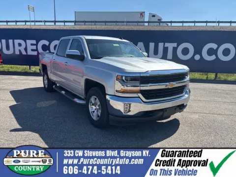 Silver 2018 Chevrolet Silverado 1500 LT for sale in Grayson, KY