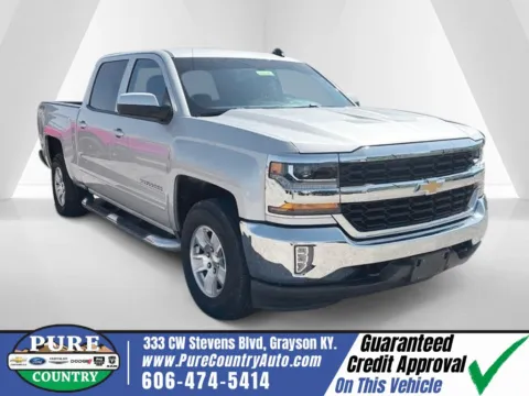 Silver 2018 Chevrolet Silverado 1500 LT for sale in Grayson, KY