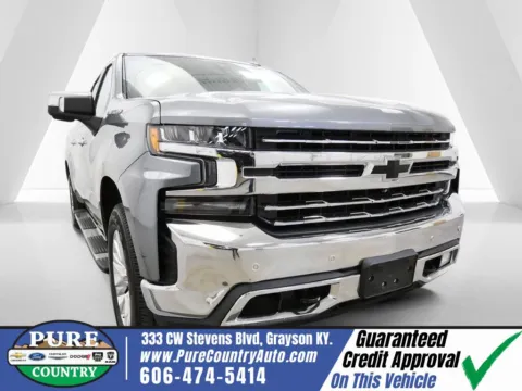 Gray 2019 Chevrolet Silverado 1500 LTZ for sale in Grayson, KY