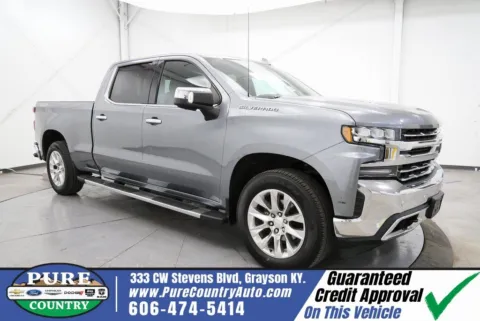Gray 2019 Chevrolet Silverado 1500 LTZ for sale in Grayson, KY