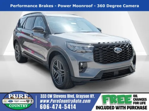Gray 2026 Ford Explorer ST-Line for sale in Grayson, KY