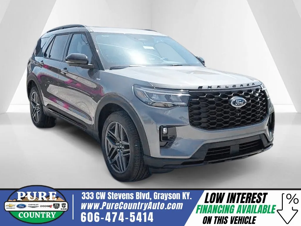 Gray 2026 Ford Explorer ST-Line for sale in Grayson, KY