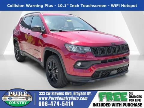 Red 2026 Jeep Compass Latitude for sale in Grayson, KY