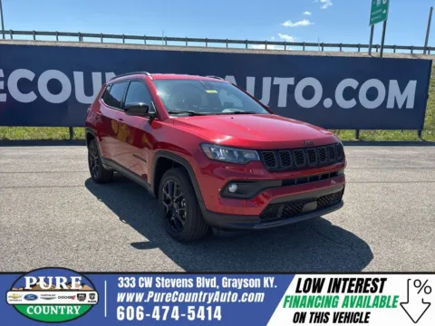Red 2026 Jeep Compass Latitude for sale in Grayson, KY