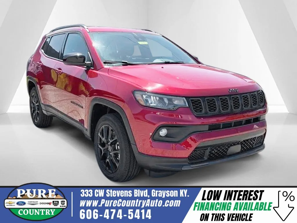 Red 2026 Jeep Compass Latitude for sale in Grayson, KY
