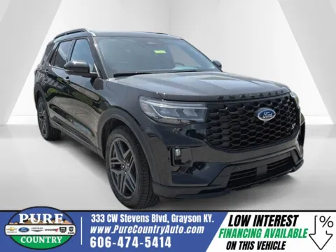 Black 2026 Ford Explorer ST for sale in Grayson, KY
