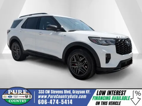 White 2026 Ford Explorer ST-Line for sale in Grayson, KY