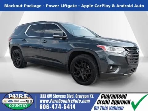Gray 2020 Chevrolet Traverse LT for sale in Grayson, KY