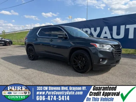 Gray 2020 Chevrolet Traverse LT for sale in Grayson, KY
