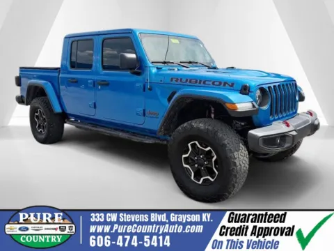 Blue 2021 Jeep Gladiator Rubicon for sale in Grayson, KY