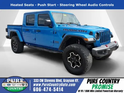 Blue 2021 Jeep Gladiator Rubicon for sale in Grayson, KY