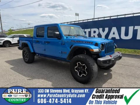 Blue 2021 Jeep Gladiator Rubicon for sale in Grayson, KY