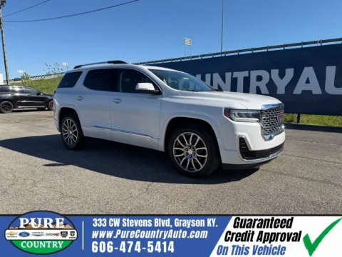 White 2023 GMC Acadia Denali for sale in Grayson, KY