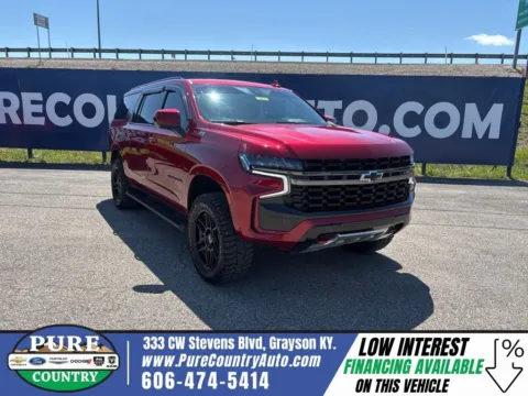 Red 2021 Chevrolet Suburban Z71 for sale in Grayson, KY