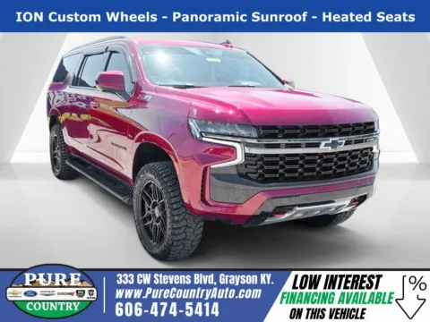 Red 2021 Chevrolet Suburban Z71 for sale in Grayson, KY