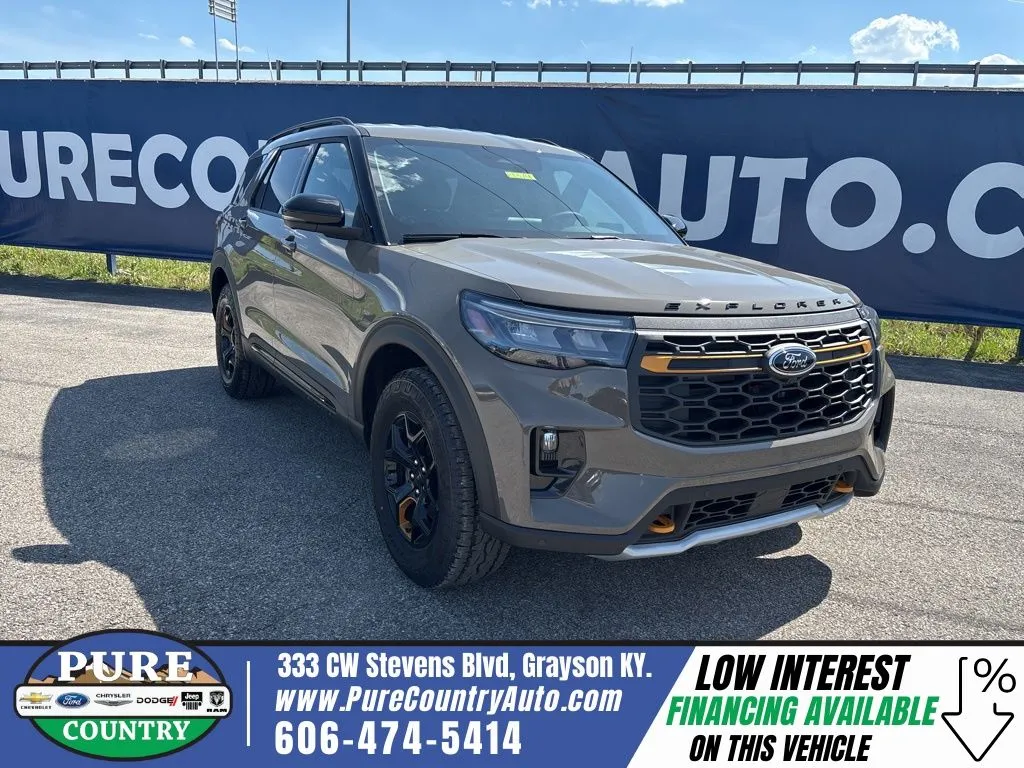 Gray 2026 Ford Explorer Tremor for sale in Grayson, KY
