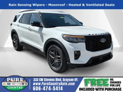 White 2026 Ford Explorer ST for sale in Grayson, KY