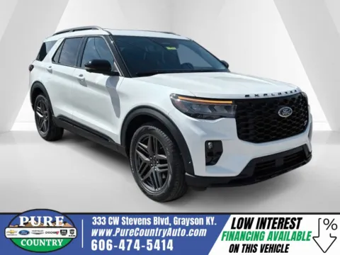 White 2026 Ford Explorer ST for sale in Grayson, KY
