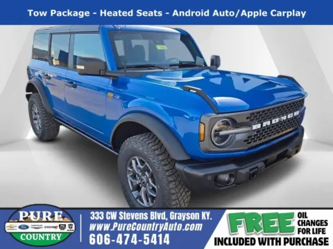 Blue 2025 Ford Bronco Badlands for sale in Grayson, KY