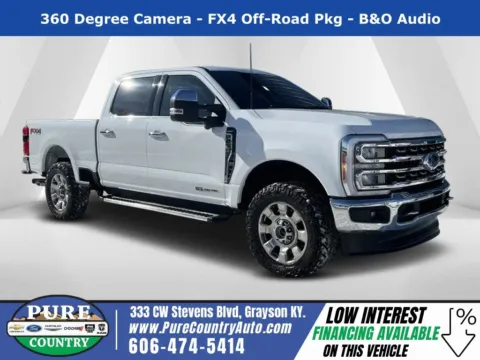 White 2023 Ford F-250SD Lariat for sale in Grayson, KY