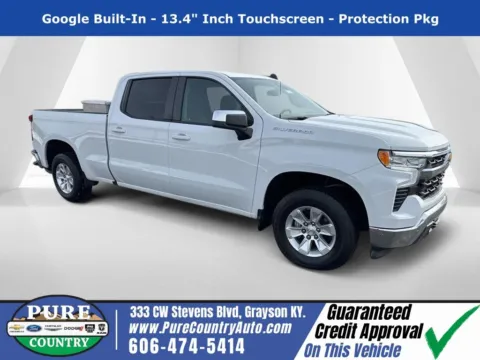 White 2023 Chevrolet Silverado 1500 LT for sale in Grayson, KY