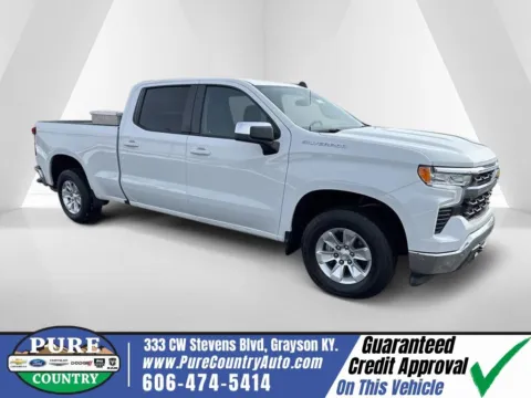White 2023 Chevrolet Silverado 1500 LT for sale in Grayson, KY