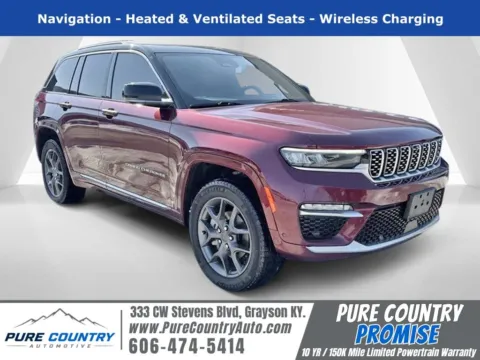 Red 2022 Jeep Grand Cherokee Summit for sale in Grayson, KY