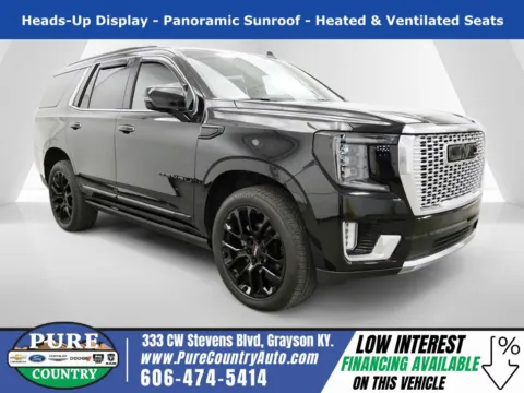 Black 2022 GMC Yukon Denali for sale in Grayson, KY