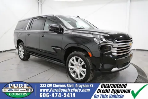 Black 2021 Chevrolet Suburban High Country for sale in Grayson, KY