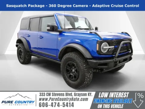 Blue 2021 Ford Bronco First Edition for sale in Grayson, KY