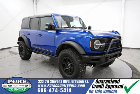 Blue 2021 Ford Bronco First Edition for sale in Grayson, KY