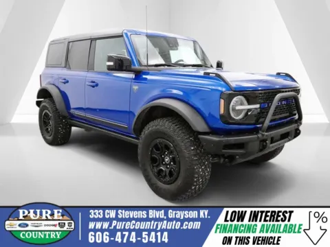 Blue 2021 Ford Bronco First Edition for sale in Grayson, KY