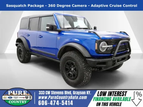 Blue 2021 Ford Bronco First Edition for sale in Grayson, KY