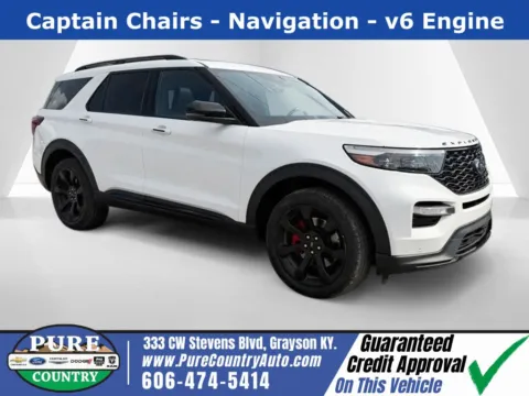 White 2022 Ford Explorer ST for sale in Grayson, KY