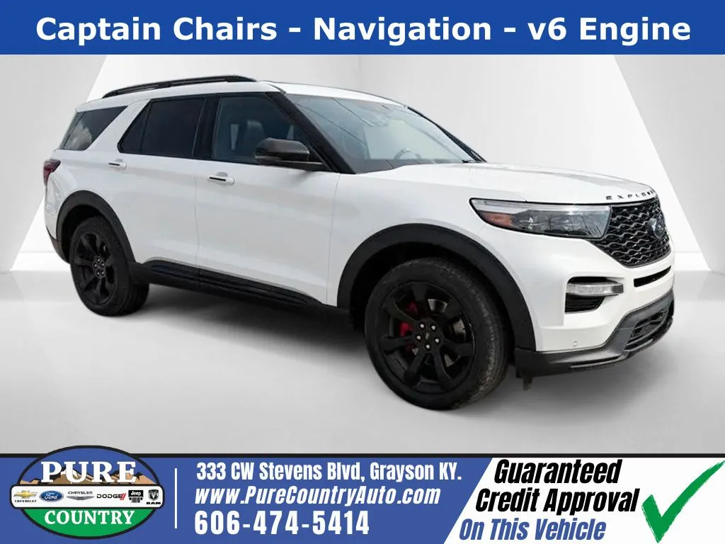 White 2022 Ford Explorer ST for sale in Grayson, KY