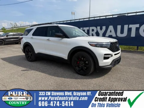 White 2022 Ford Explorer ST for sale in Grayson, KY
