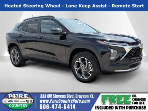 Black 2026 Chevrolet Trax LT for sale in Grayson, KY