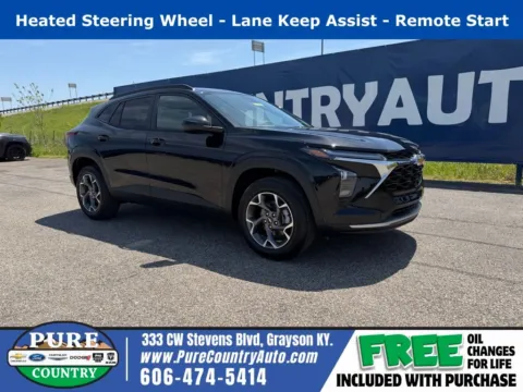 Black 2026 Chevrolet Trax LT for sale in Grayson, KY