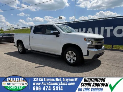 Blue 2021 Chevrolet Silverado 1500 LT for sale in Grayson, KY