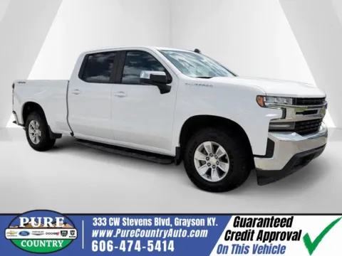 Blue 2021 Chevrolet Silverado 1500 LT for sale in Grayson, KY