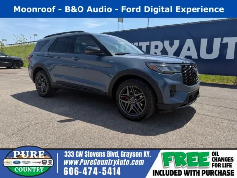 Blue 2026 Ford Explorer ST-Line for sale in Grayson, KY