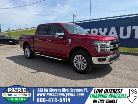 Red 2026 Ford F-150 Lariat for sale in Grayson, KY