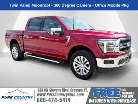 Red 2026 Ford F-150 Lariat for sale in Grayson, KY