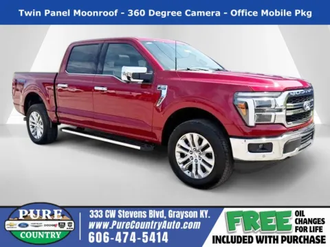 Red 2026 Ford F-150 Lariat for sale in Grayson, KY