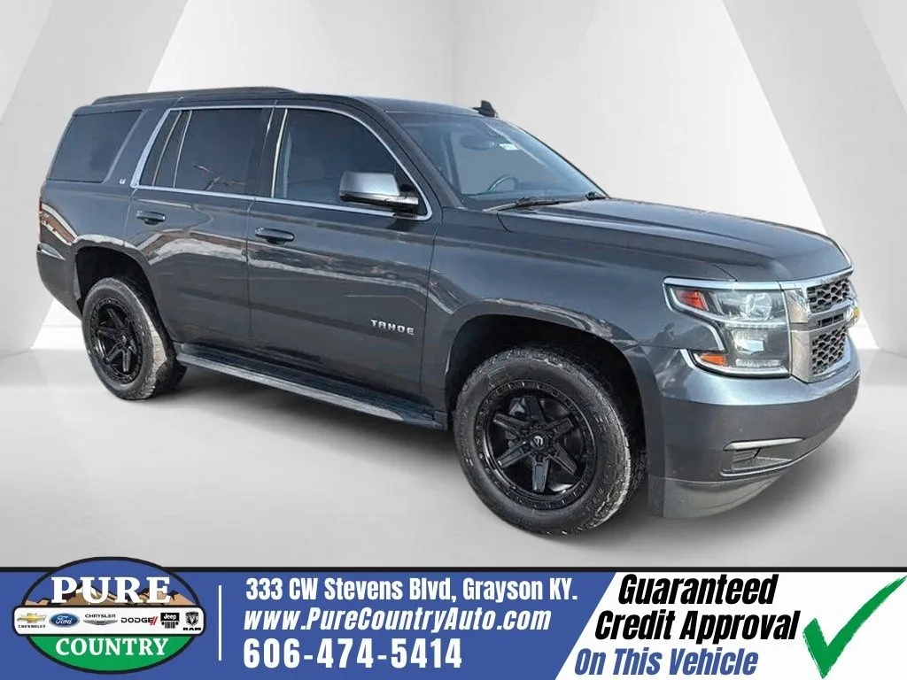 Gray 2019 Chevrolet Tahoe LT for sale in Grayson, KY