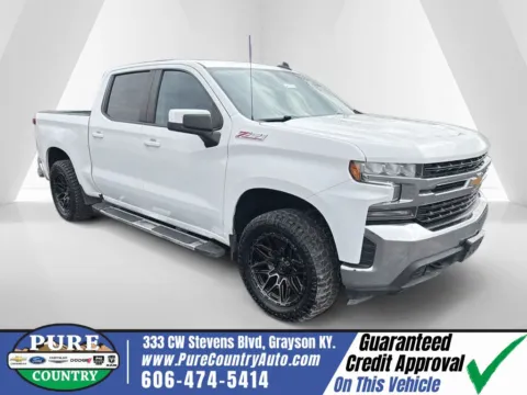 White 2021 Chevrolet Silverado 1500 LT for sale in Grayson, KY